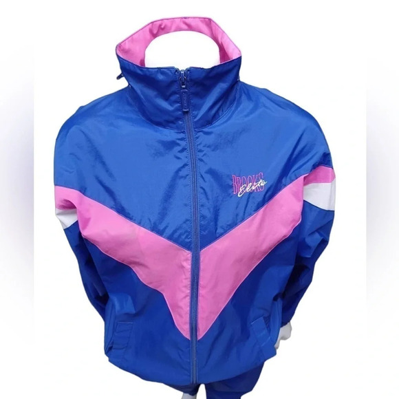 Brooks  Elite Y2K Vintage 2 Piece Windbreaker Suit Size Medium - Picture 4 of 14